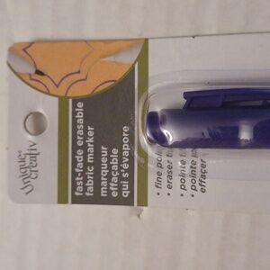 4/$40 New Fabric Marker with Purple Cap